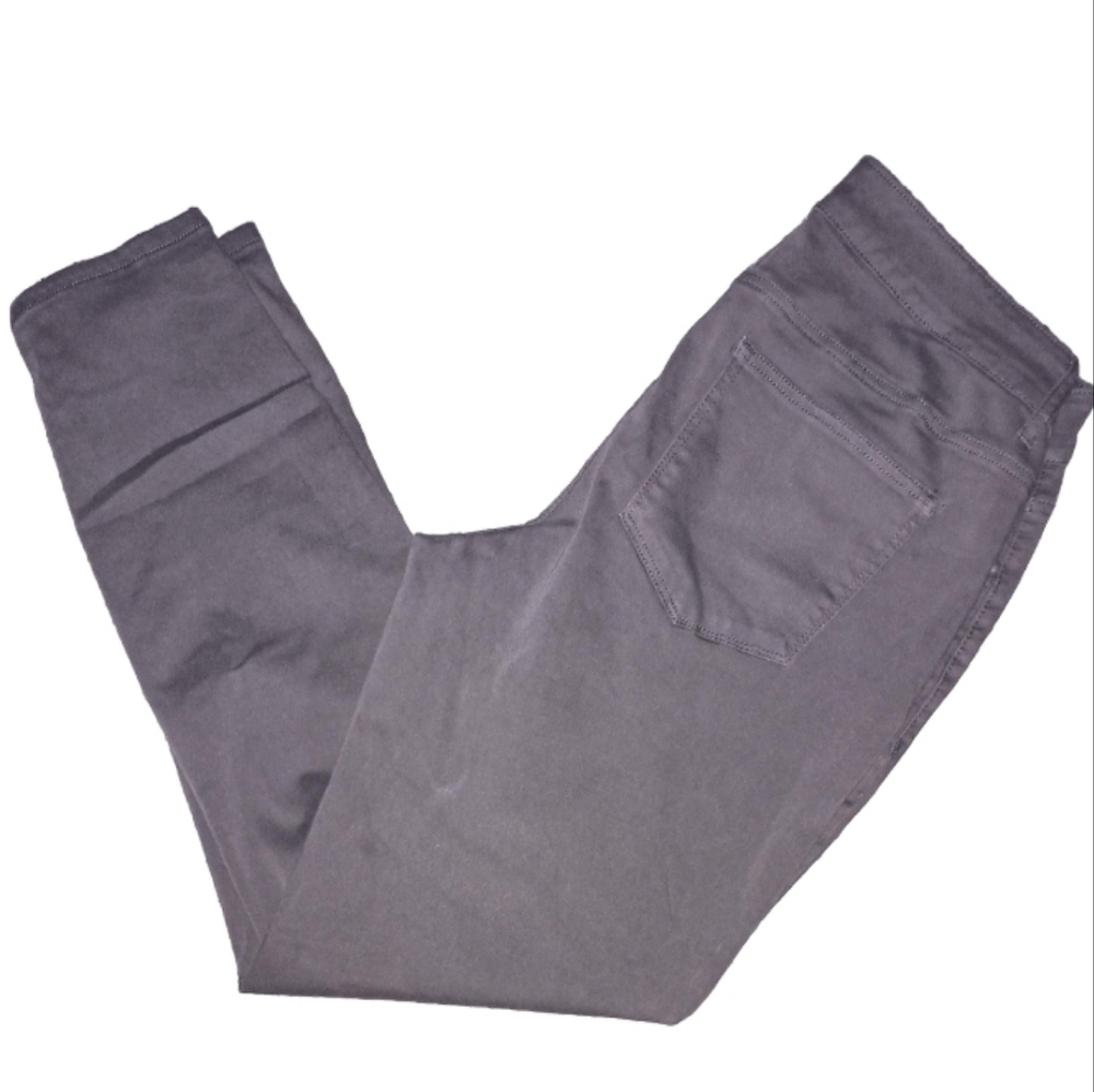 Maurice's Gray Skinny Pants Size 14w Reg